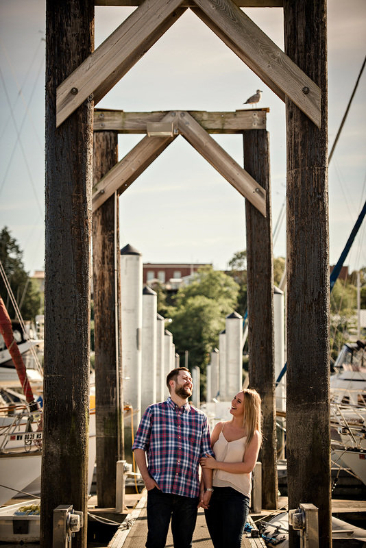 Allison and Garrett Engagement. Kelsey Michelle Photography. Pacific Coast Weddings magazine.